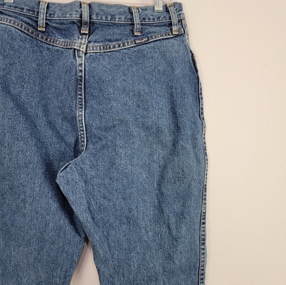 Vintage 80s Wrangler 13MWZ High Rise Straight Leg Jeans Women's "32" USA - Picture 13 of 15